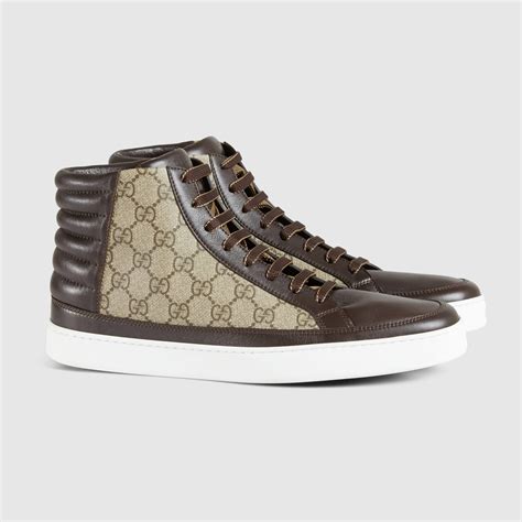 gucci sneaker gg supreme|gucci supreme high top sneakers.